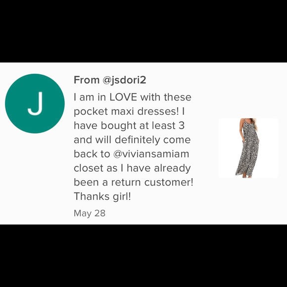 Leopard Maxi dress with pockets - Picture 6 of 7